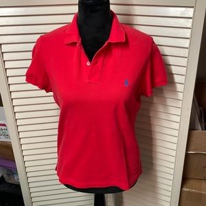 Red Ralph Lauren Polo size L